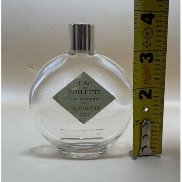 Vintage 1940s Lalique Worth Je Reviens Paris, Empty Perfume Bottle. - Picture 1 of 5
